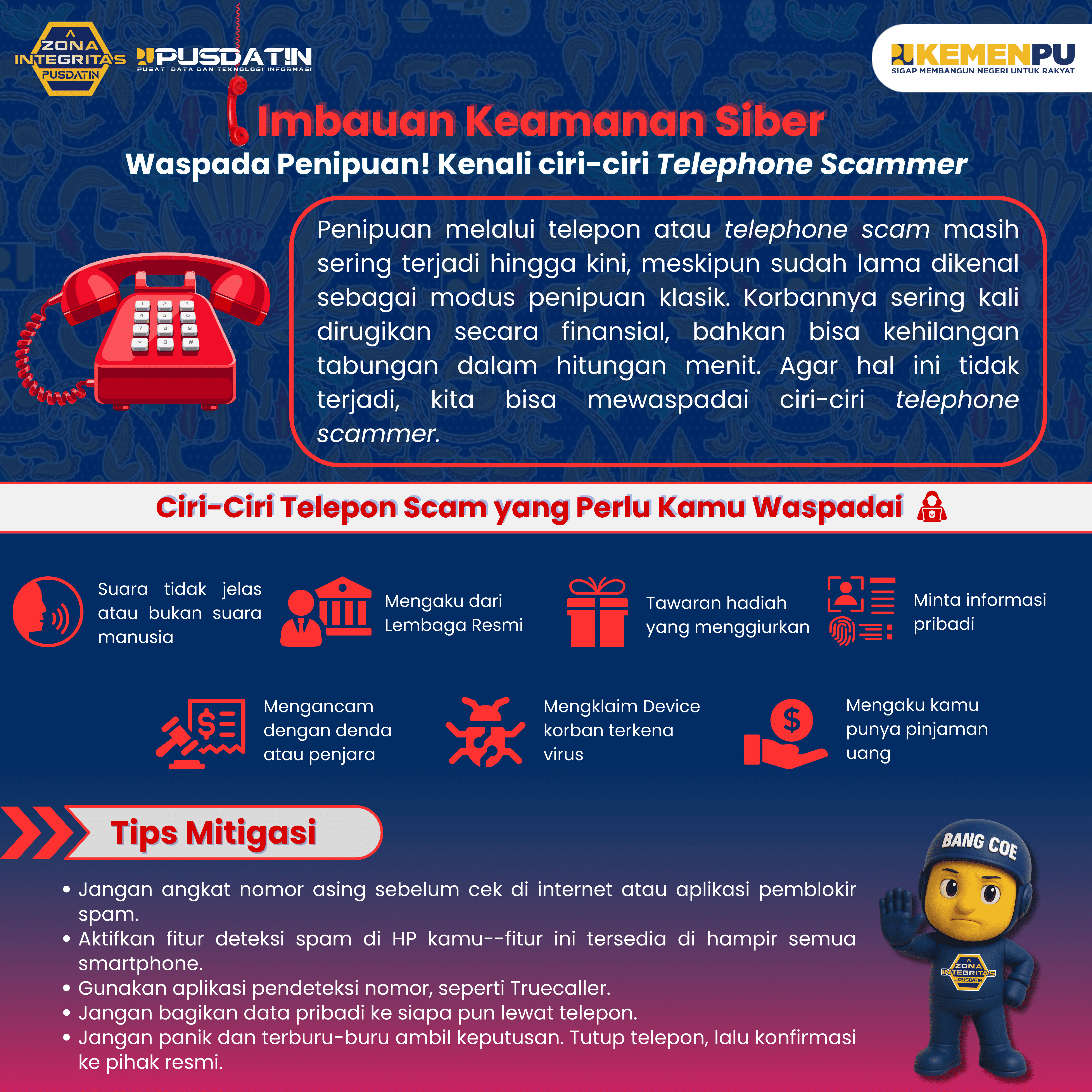 Waspada Penipuan! Kenali ciri-ciri Telephone Scammer