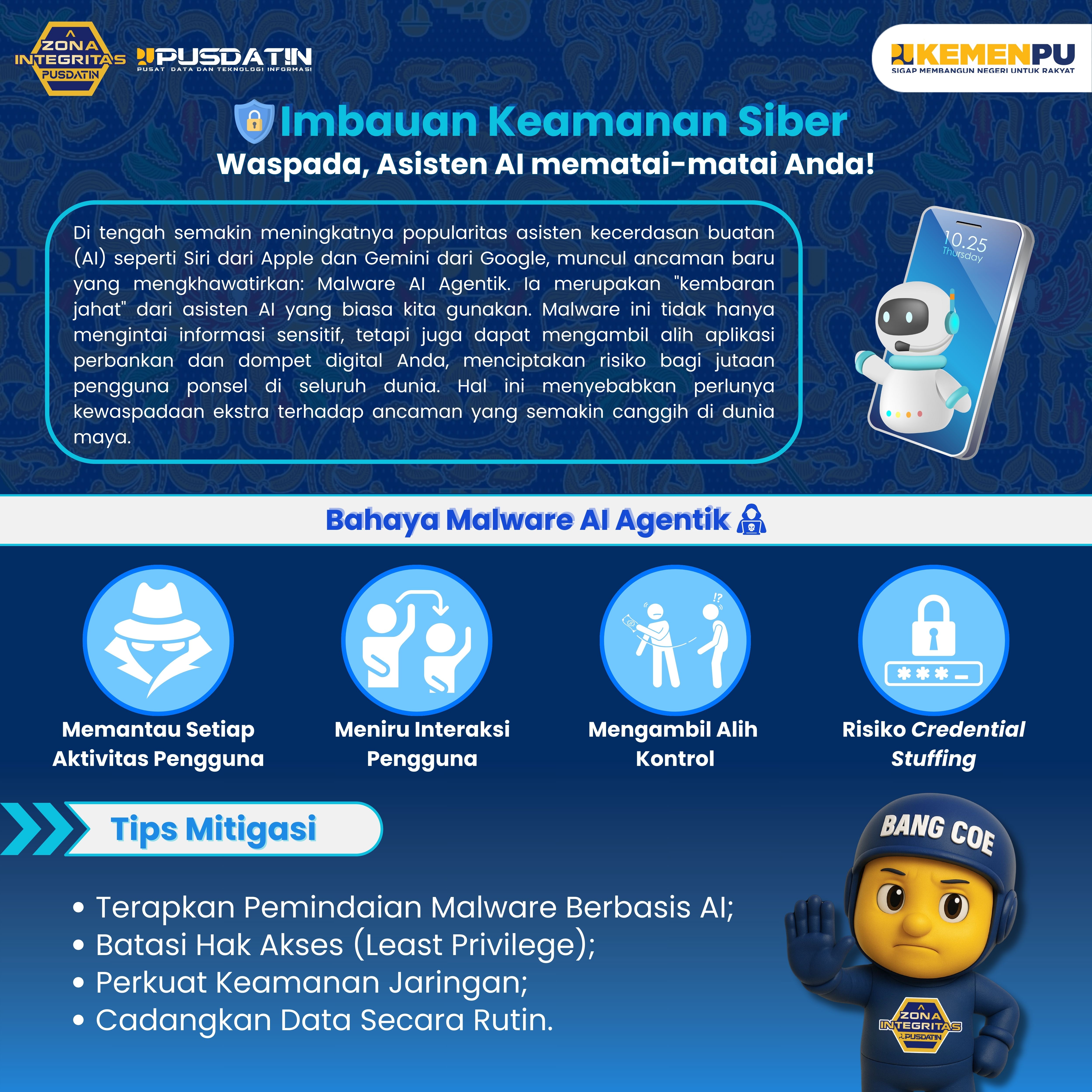 Waspada, Asisten AI memata-matai anda!